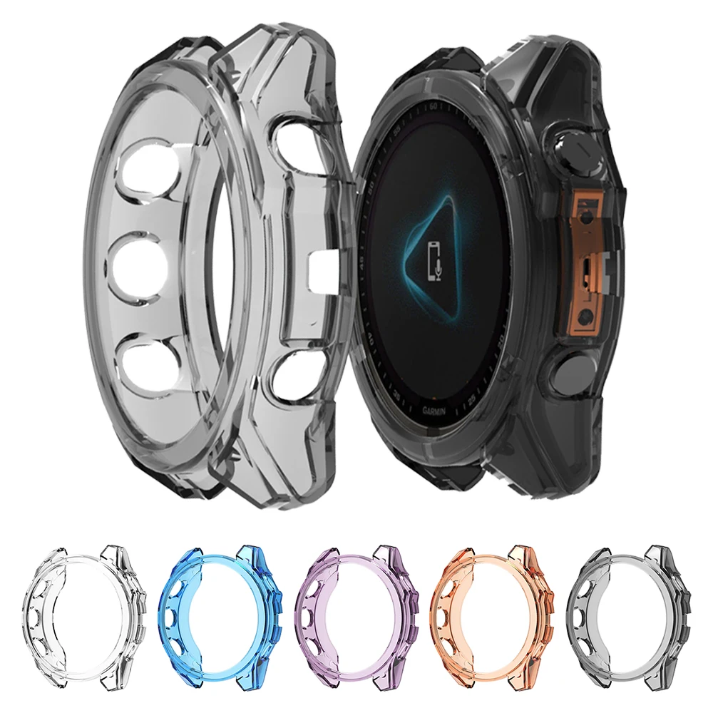 

Cover for Garmin Fenix 8 43mm 47mm 51mm AMOLED SOLAR Protector Shell Smartwatch All-around Bumper Protective Case Accessories