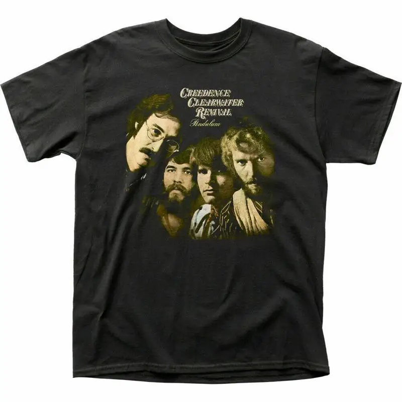 

Creedence Clearwater Revival Pendulum T Shirt Mens Licensed Rock N Roll Black
