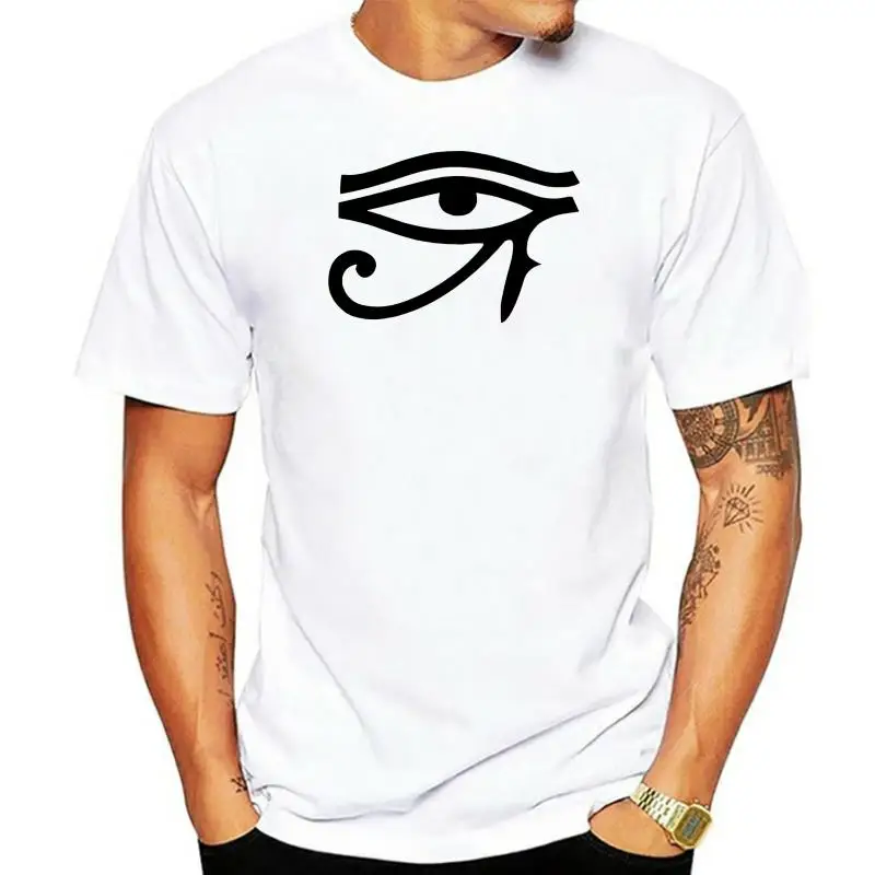 EYE OF HORUS MENS T SHIRT EGYPTIAN EGYPT SYMBOL SIGN OCCULT ANCIENT PAGAN Gift Print T-shirtHip Hop Tee ShirtNEW ARRIVAL tees