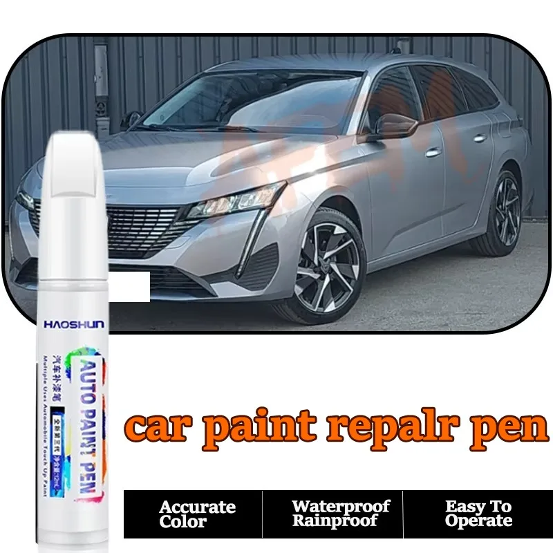 

For Peugeot 308 Automotive Paint Repair Pen Touch-Up Pen Paint Scratch Remover No color difference Car Paint Care Accessories
