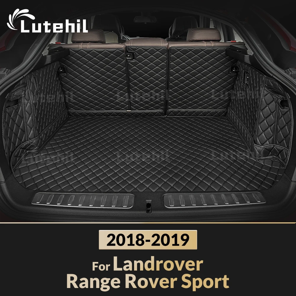 For Landrover Range Rover Sport 2018 2019 Auto Full Coverage Trunk Mat Car Boot Cover Pad Cargo Liner Interior Accessories