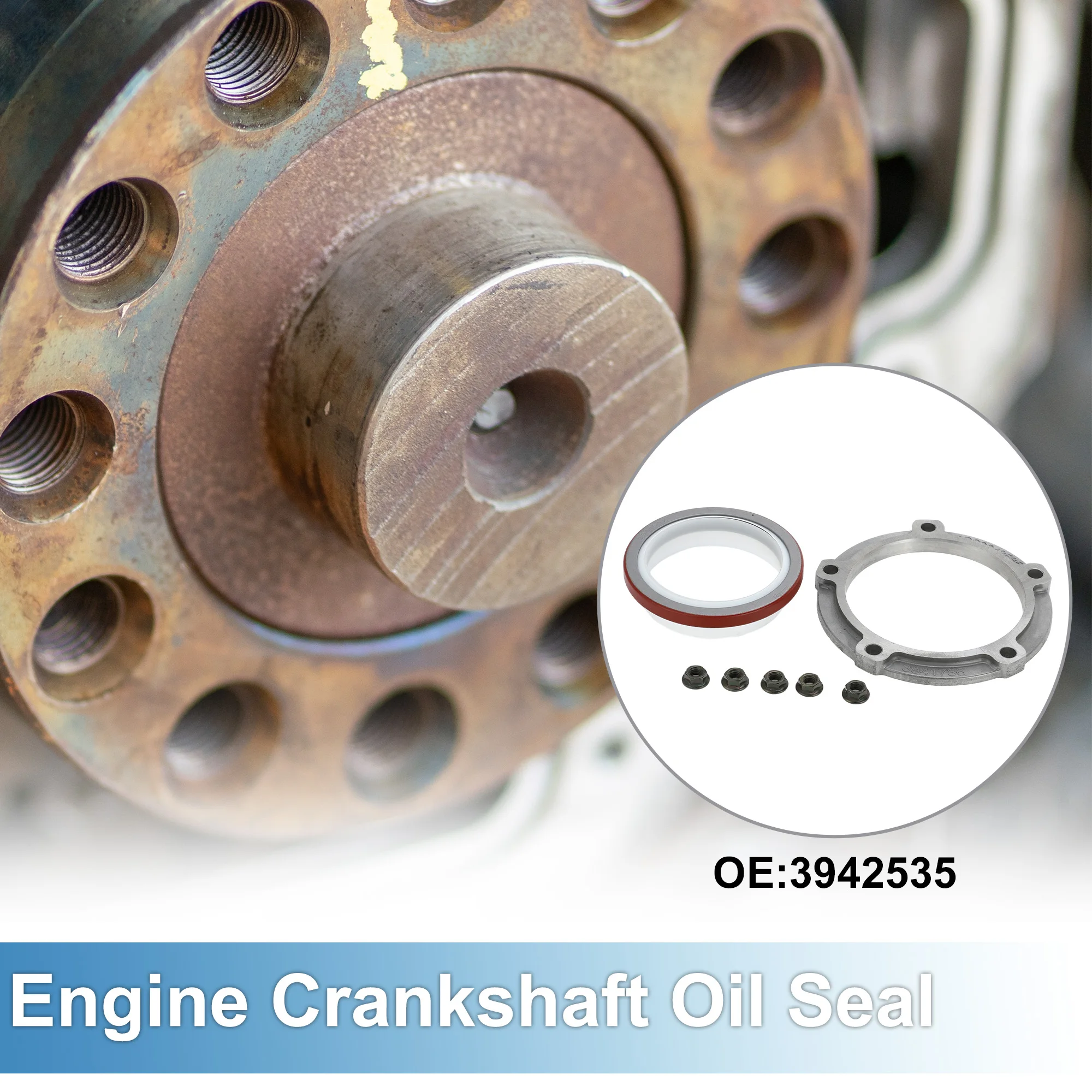 

UXCELL 1 шт. сальник коленчатого вала для ISC ISL C8.3 8.3C 6C 6CT 8.3L No 3942535 основное уплотнение