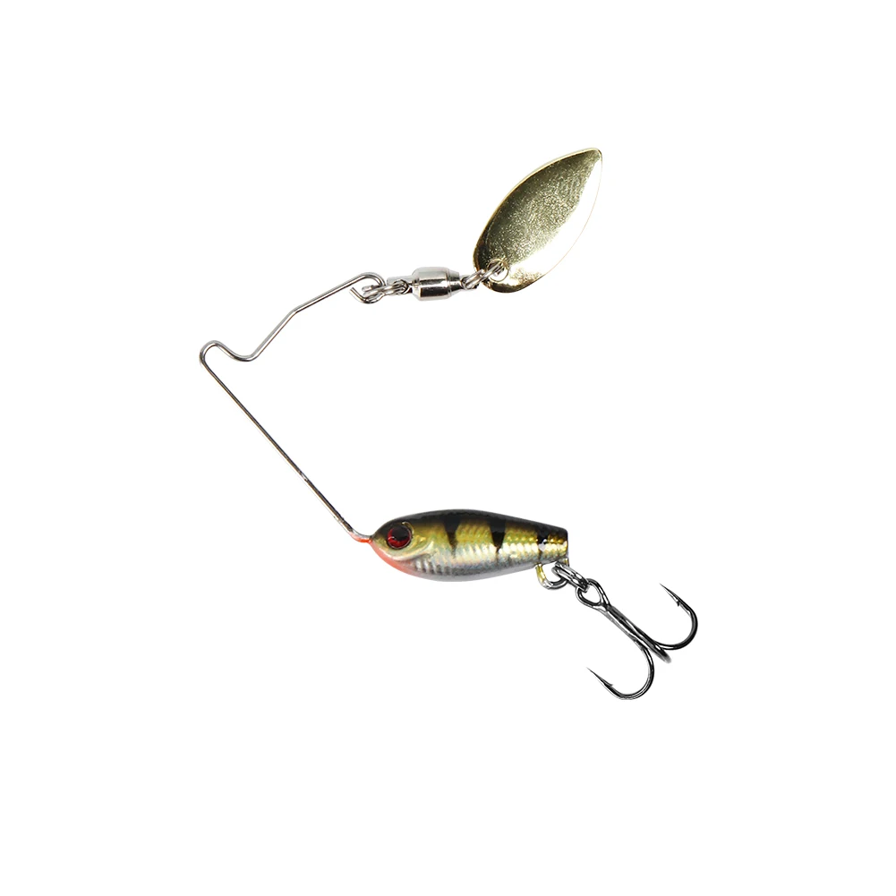 BassLegend Angelköder Area's Metal Blade Shad Tailspin Micro Spinnerbait Bass Pike Forelle Chub Barsch Jigging Löffel 3,5 g 5,5 g 7 g