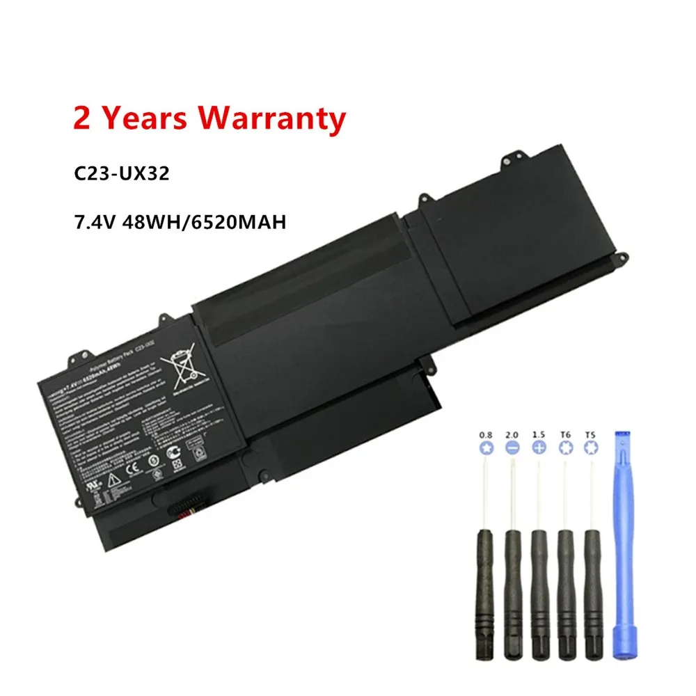 

ZNOVAY 7.4V 6520mAh Laptop Battery for ASUS VivoBook U38N U38N-C4004H ZenBook UX32 UX32A UX32VD UX32LA C23-UX32