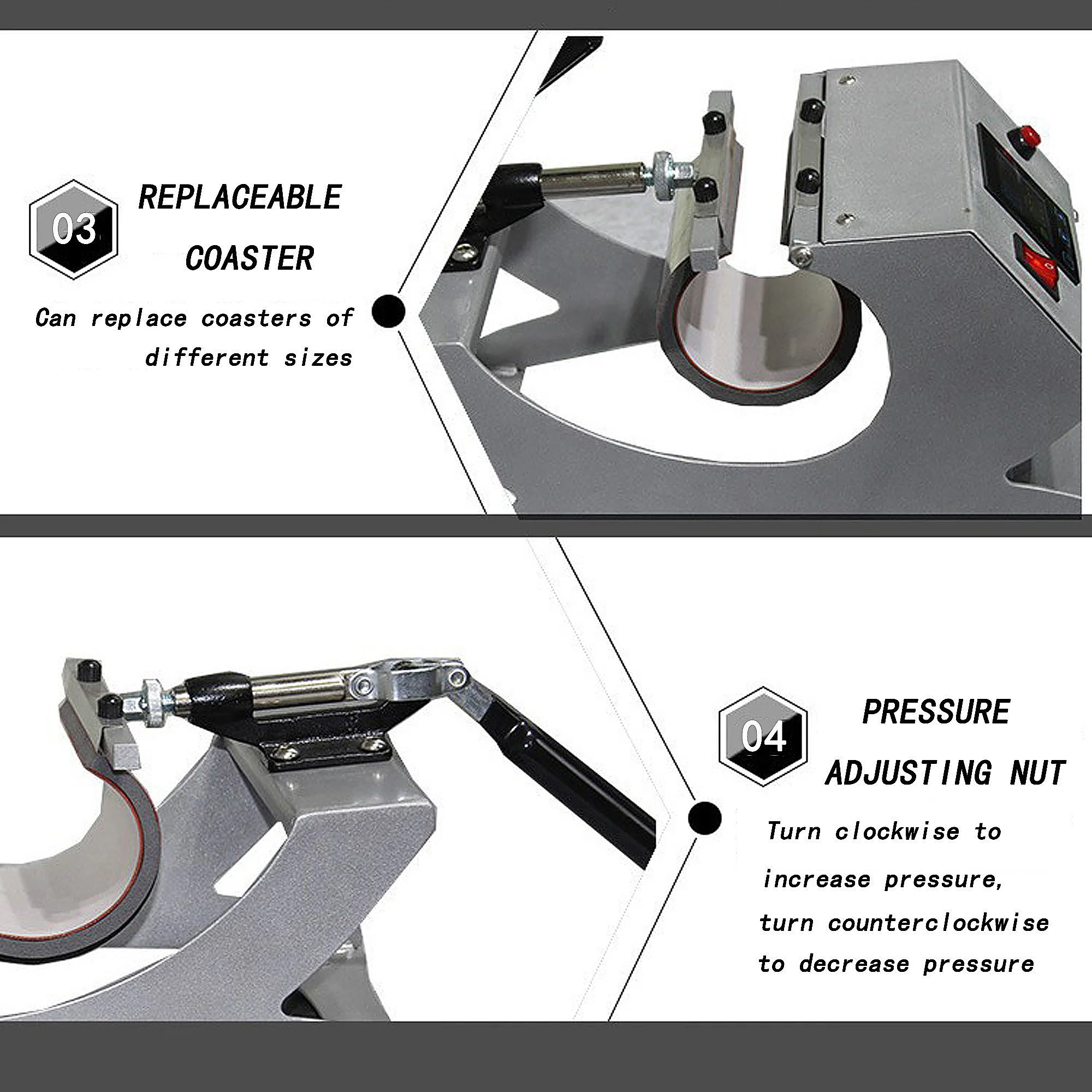 Horizontal Baking Cup Machine CH1812 DIY Mug Personalized Custom Heat Transfer Equipment Portable