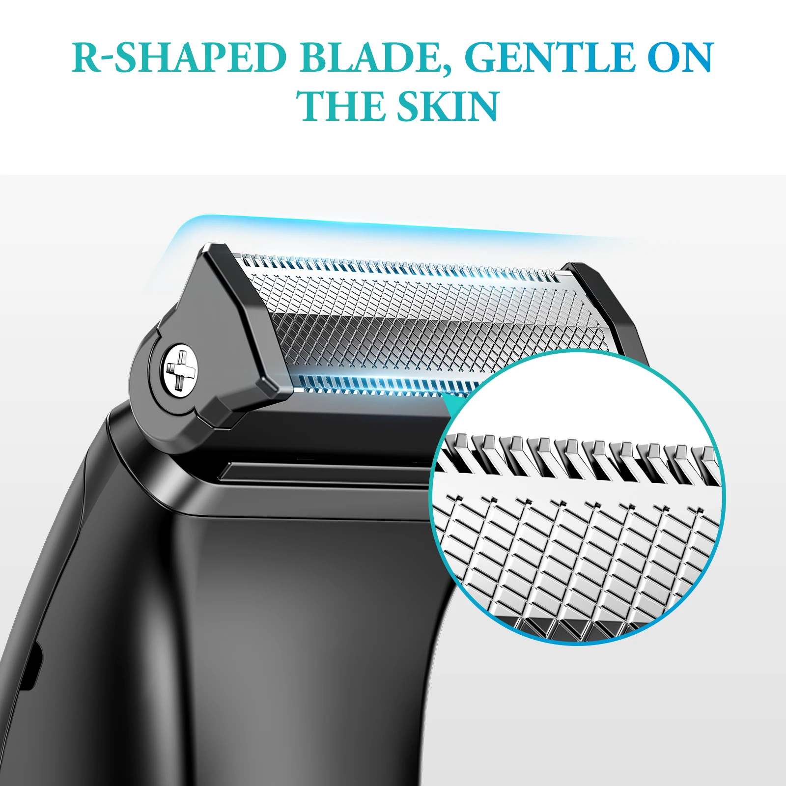 Kensen Replacement Blade for S15 Electric Tirmmer Dual-sided Blade Body Hair Razor Blade Beard Hair Trimmers Cutter Blades