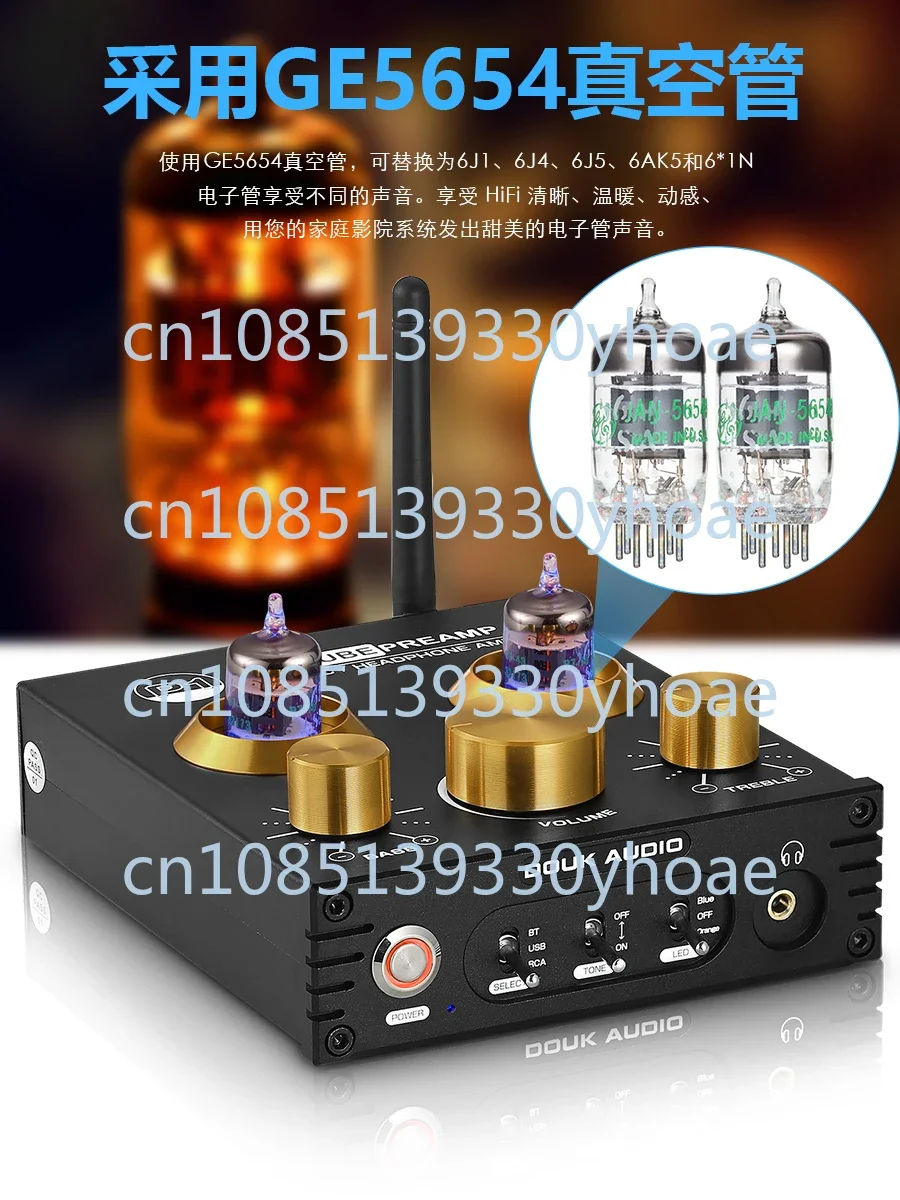 Bluetooth 5.0 Receive P1 Gallbladder Level Tube Preamplifier Tube Amplifier USB Decoding