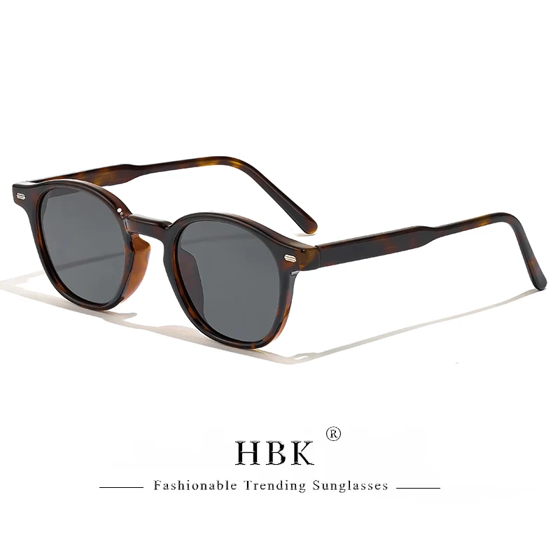 HBK Klassische einfache lässige runde TR-Rahmen polarisierte Sonnenbrille Männer Frauen Outdoor Party Urlaub Reisen Fahren Dekore Foto Requisiten – Detail 10