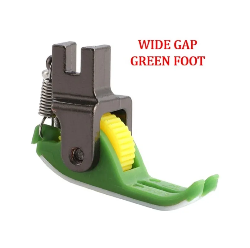 

T351 T360 T361 T58 пластиковая роликовая прижимная лапка для швейных машин, аксессуары для швейных машин, детали колесной пластины, сменная лапка