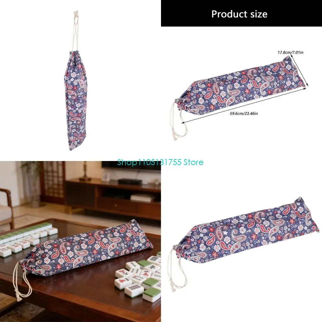 

K0EF Mahjong Ruler Pouches With Thickened Handle And Spacious Interior Compartments