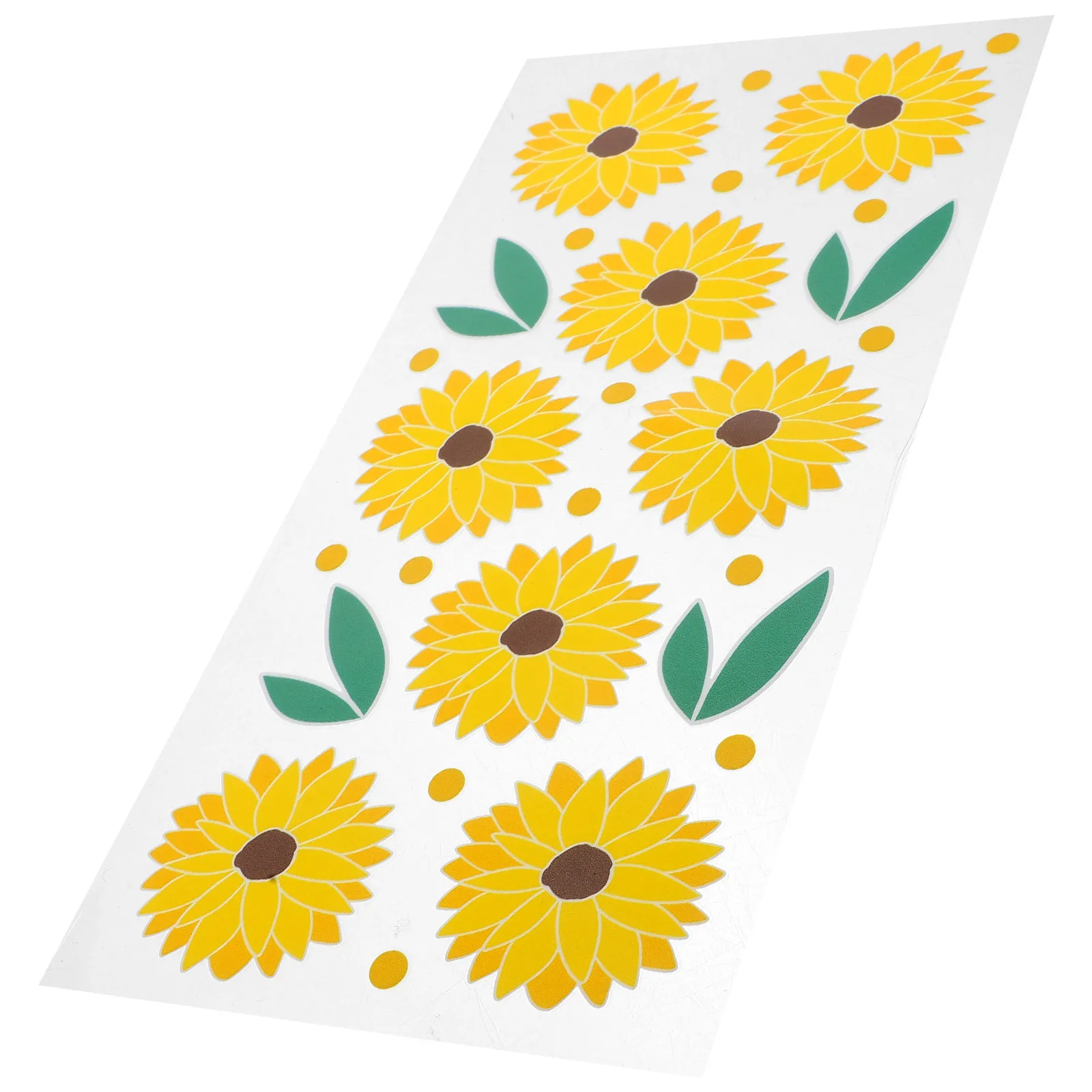 ملصق تغليف الأكواب لفرك الأكواب الزجاجية اللطيفة على ملصق النقل سهل التشغيل لفرك ملصق الأزهار على شارات النقل