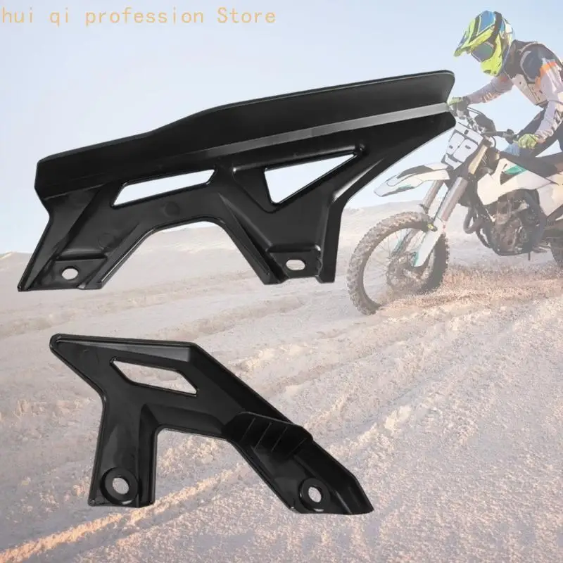 Elektro-Dirt-Bike-Antriebsschutz-Set, schwarze obere und untere Abdeckungen H8WE – Detail 10