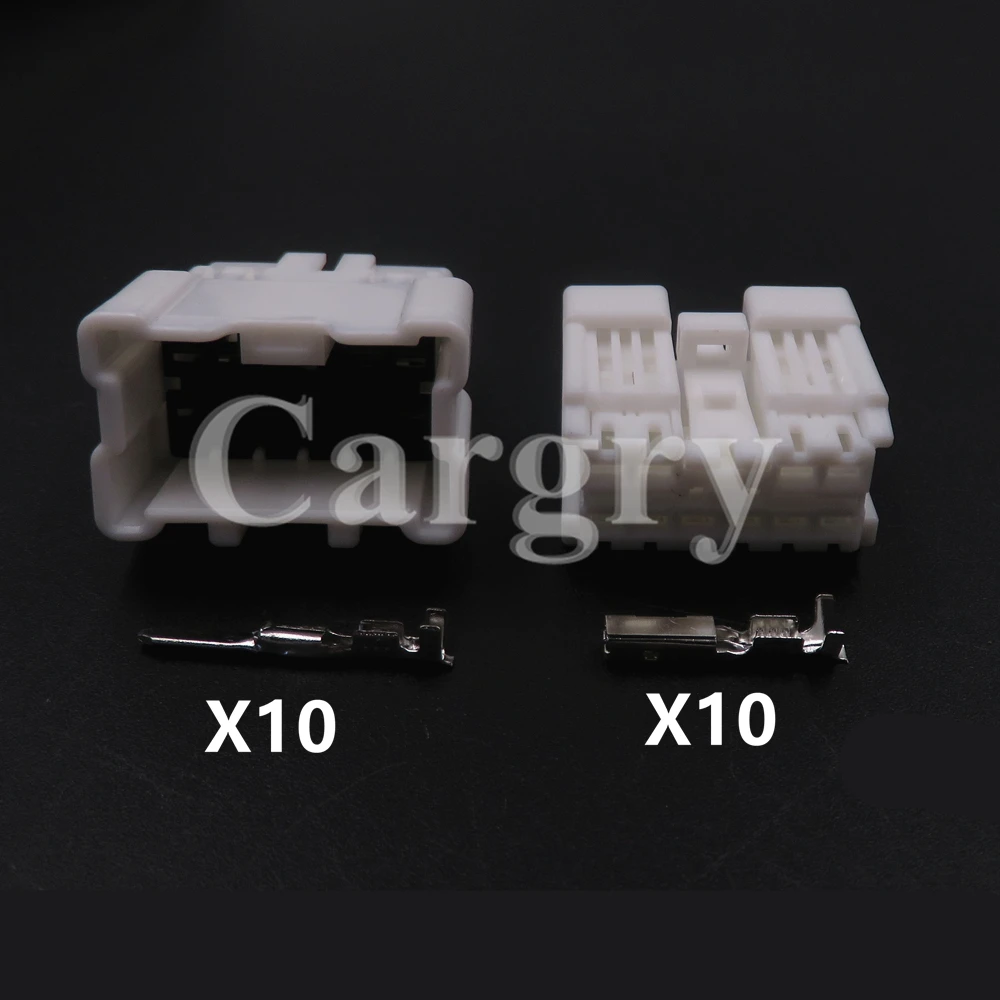 1 Set 10P 6098-6952 6098-6978 1674113-1 1674116-1 AC Assembly Automobile Wiring Cable Plugs Sockets Electrical Auto Connector