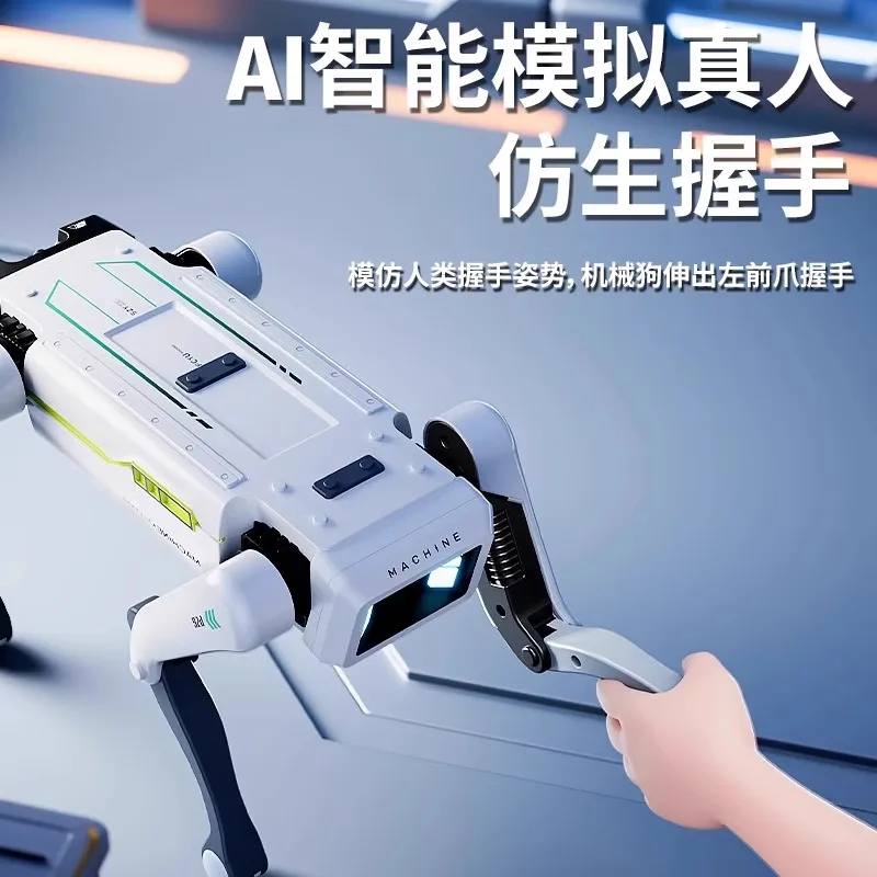 حار بيع ذكي رباعي الأرجل روبوت الكلب AI الإلكترونية الحيوانات الأليفة صوت التفاعلية التحكم عن بعد روبوت لعبة الأطفال #3