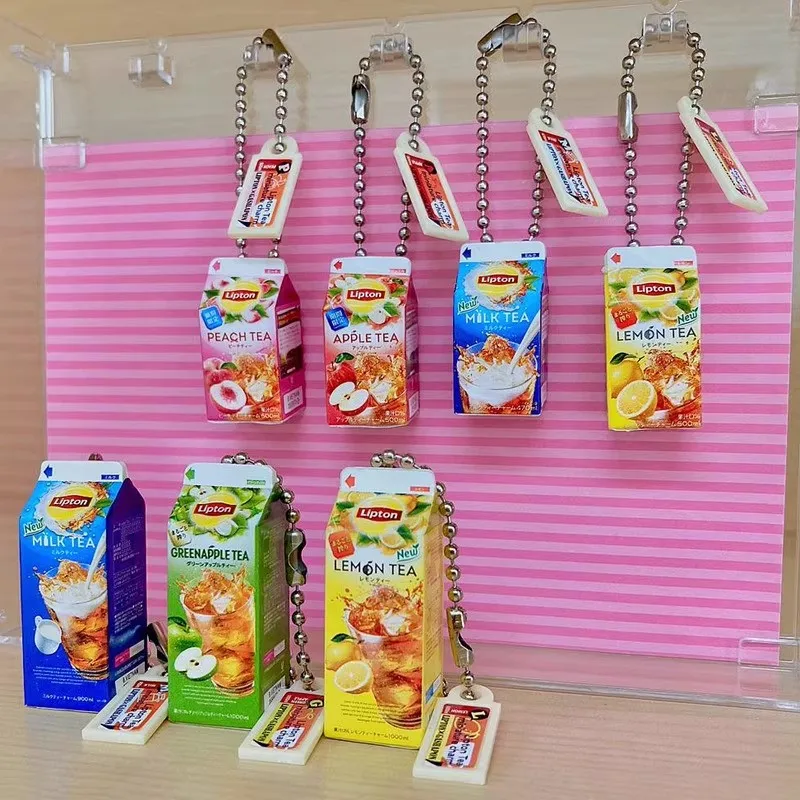 Bandai Original 7Pcs Gashapon Tea miniature charm3 New lineup ver.Toys For Kids Gift Collectible Model Ornaments