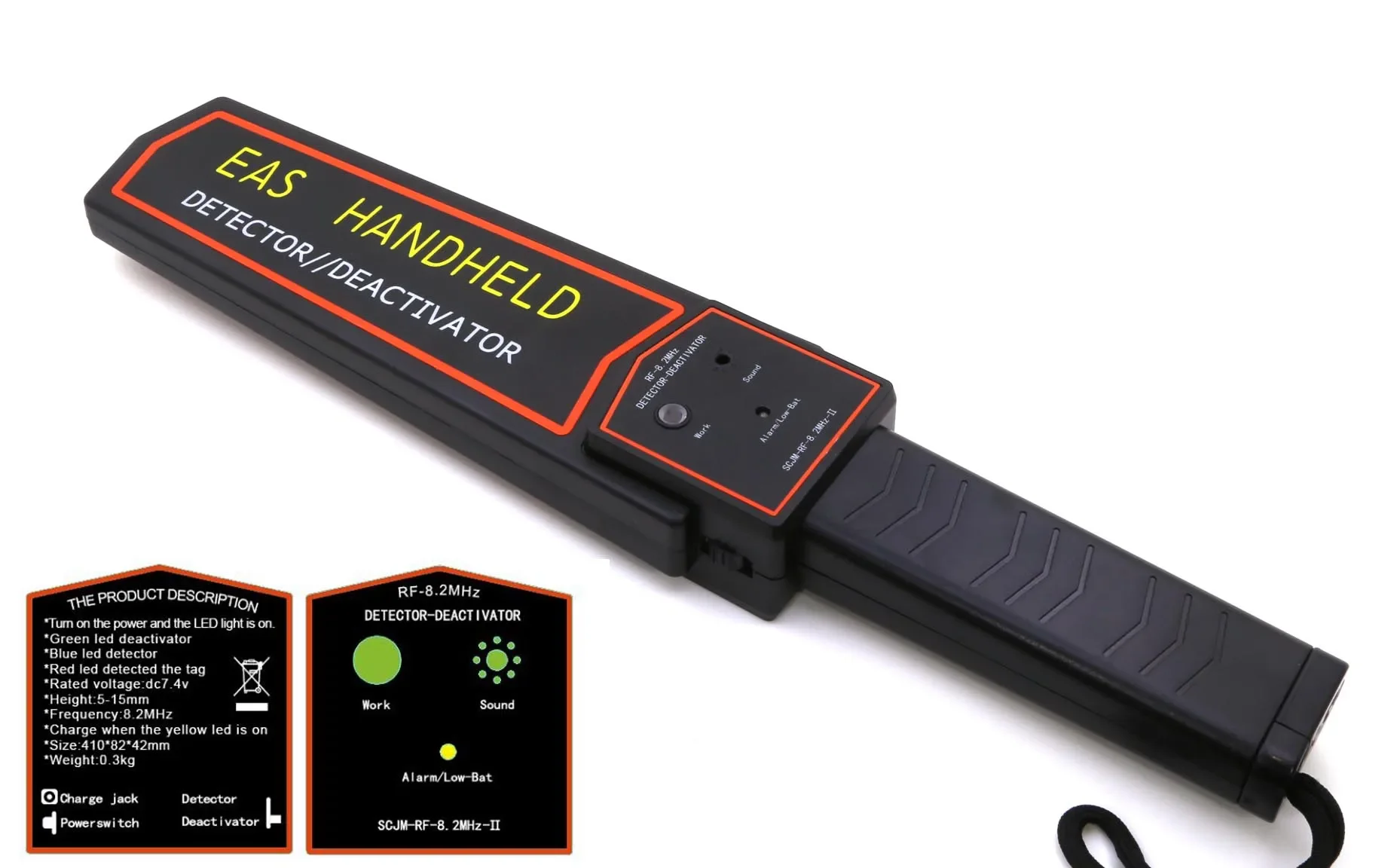 Factory Wholesale High Quality Handheld Metal Detector Security Check Detector Handheld Metal Security Check Detector