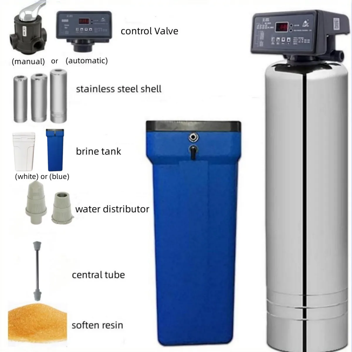 Commercial Whole House Water Softener System Home Water Treatment Appliances Prices of Water Manufacturing Purifying Machines
