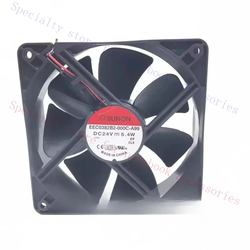 AAA+ Original EEC0382B2-000C-A99 120 * 120 * 38MM 12CM 24V 5.4W frequency converter cooling fan