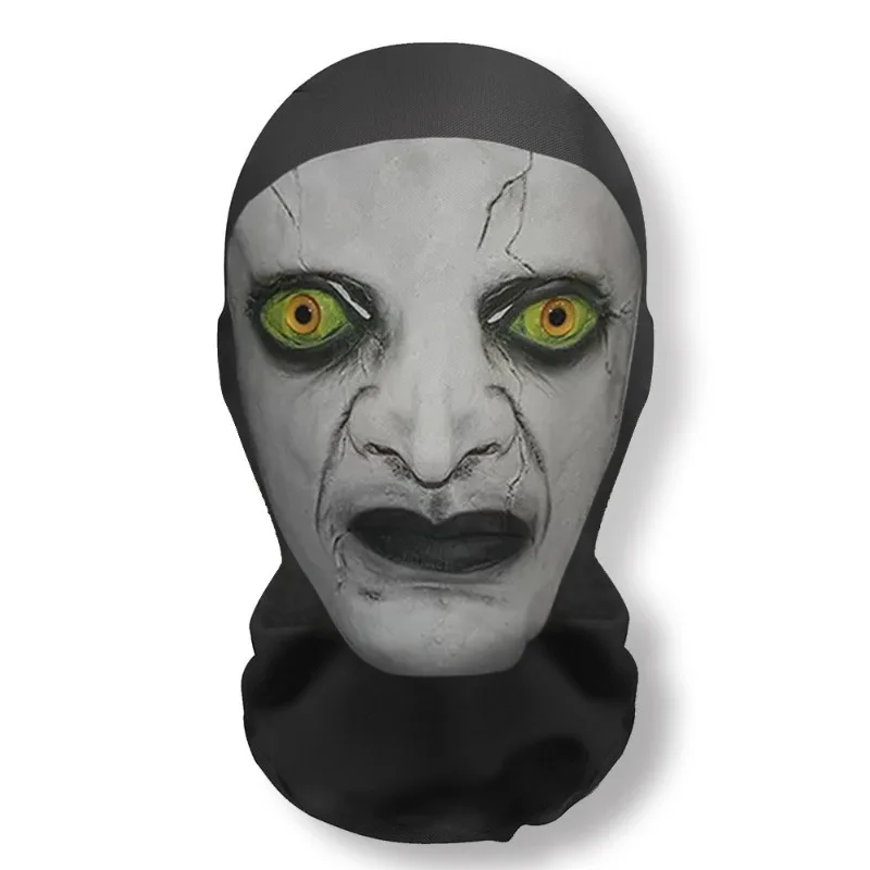 Halloween Geist Gesicht Schädel 3D Maske Sturmhaube Vollgesicht Elastische Mesh Atmungsaktive Sonnencreme Headcovers Lustige Party Cosplay Requisiten