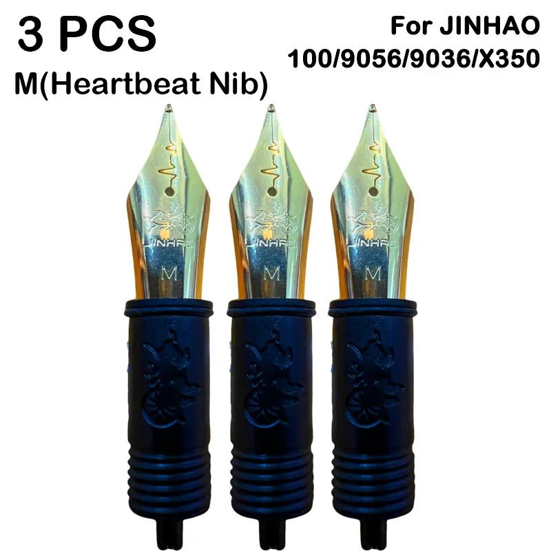 3/1 PCS JINHAO Fountain Pen Nib For 9019 / X159 / 100 / 9056 / 9036 / 9016 Stationery School Office Supplies