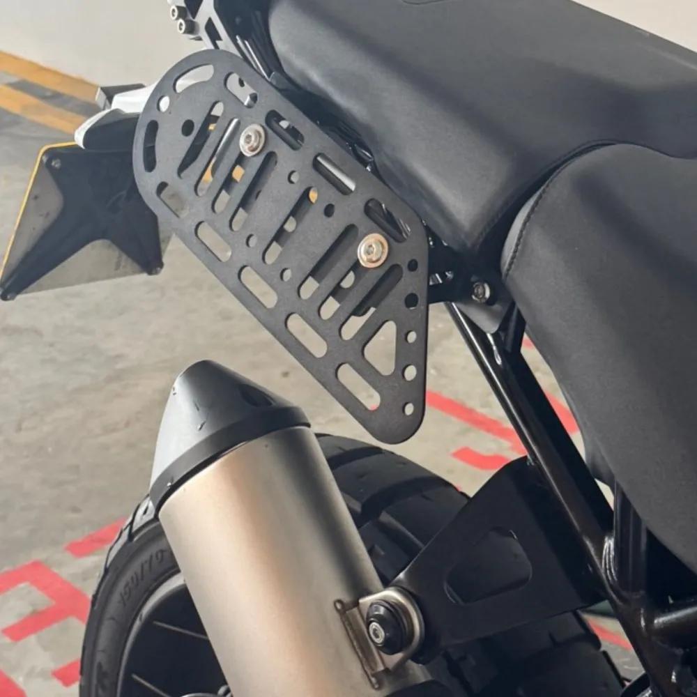 

For Ducati Desert X DesertX Rally 2022-2025 Luggage Rack Side Bags Rear Saddlebag Support Mounting Side Box Bracket Mount Holder