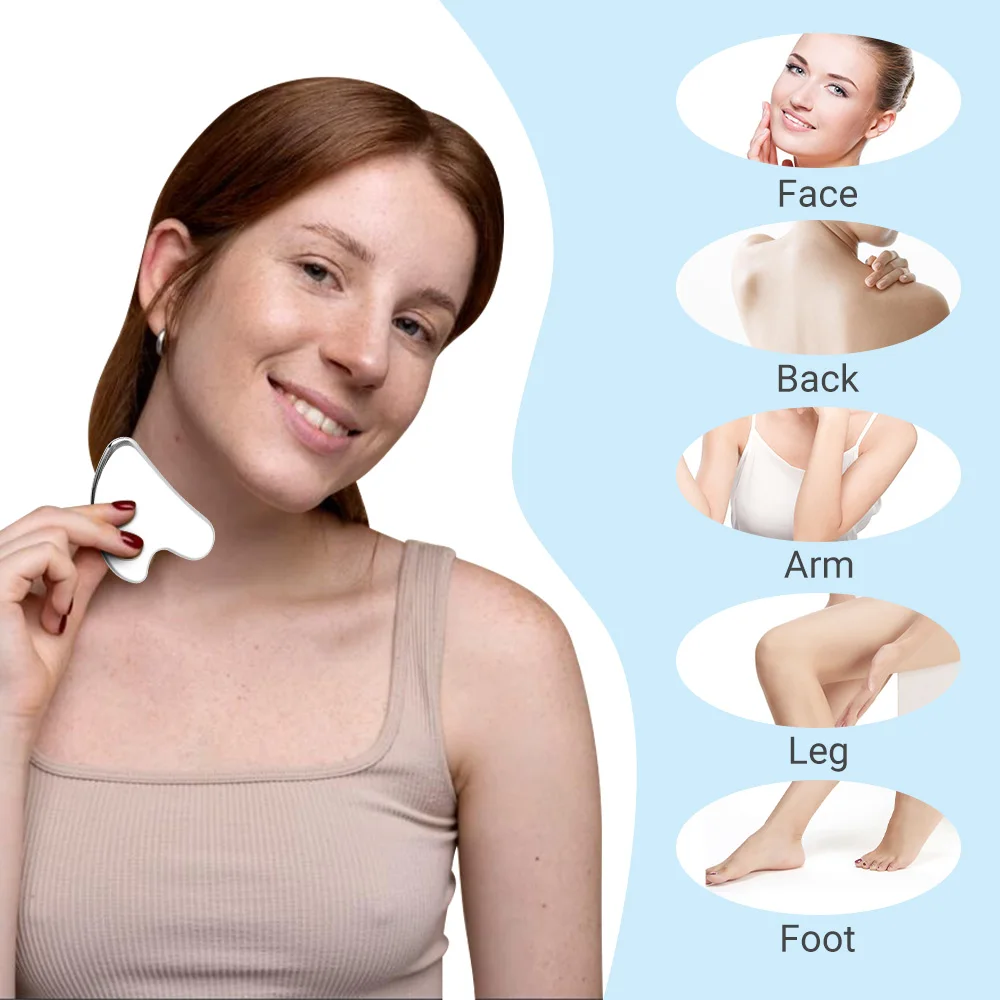 1pcs Gym Iastm Muscle Smart Massage Tool Chiropractor Gua Sha Fascia Physiotherapy Deep Soft Tissue Therapy Body Back Massager