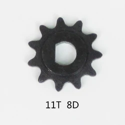 Electric Bike H Hole 11 Teeth 25H 8mm Motor Chain Sprocket E-bike Bicycle Chain Motor Pinion Gear For High Speed Motor Sprocket