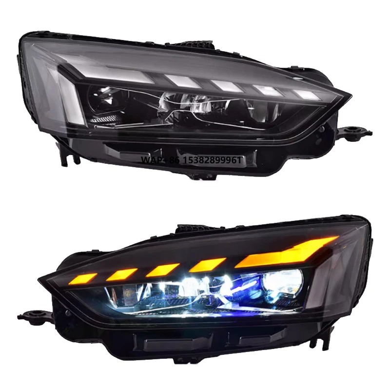 YU GUANG for A5 2017 2020 Headlamp B9 Headlights Lights Systems LED Headlights Modified Head Front Light