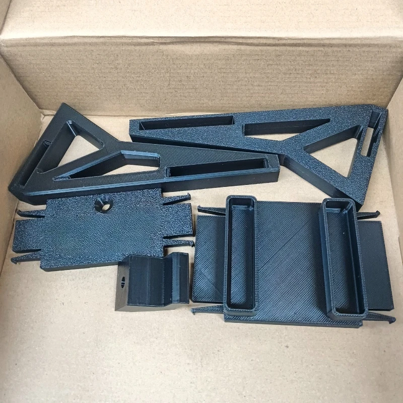 BUILDLY 1/2 sets Wall Mount Holder Bracket suitable for for Lego 42156 Peugeot 9X8 Le Mans Hyper Car Display Stand