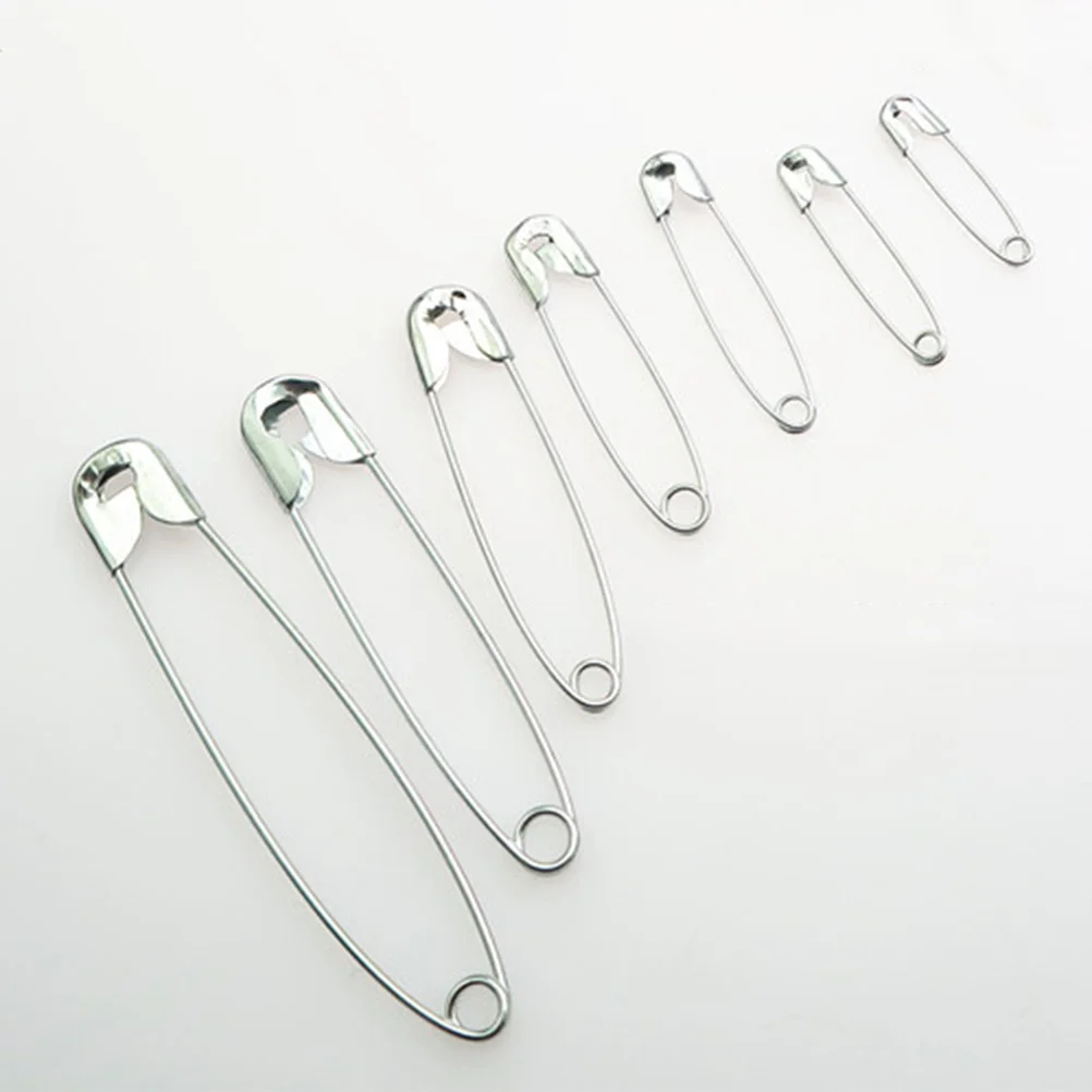 700 قطعة دبابيس الأمان متنوعة مشبك معدني صغير المشبك الفضة Diy بها بنفسك الحرفية الخياطة الخياطة الفن منظم منزلي أداة تثبيت الحفاضات