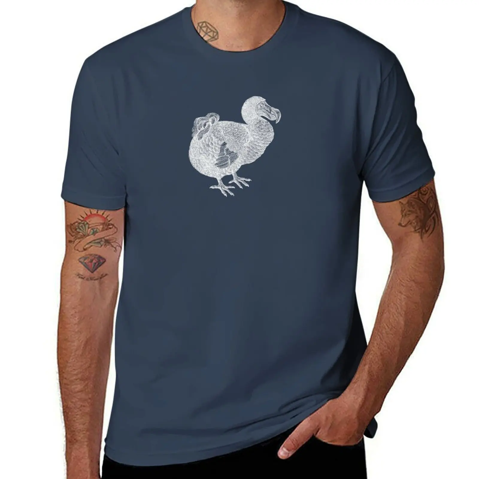 

Dodo (Blue) T-Shirt funny costumes vintage clothes fashion shirts mens t shirts top quality