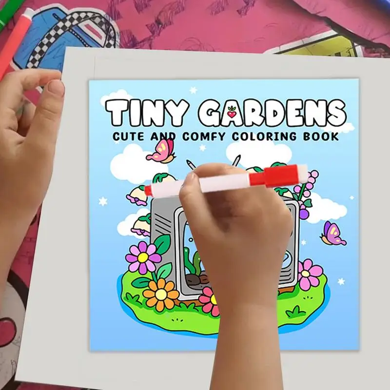 Coloring Book Drawing Notebook For Relaxation Educational Colorful Coloring Book For Travel Holiday Kindergarten Home Nursery