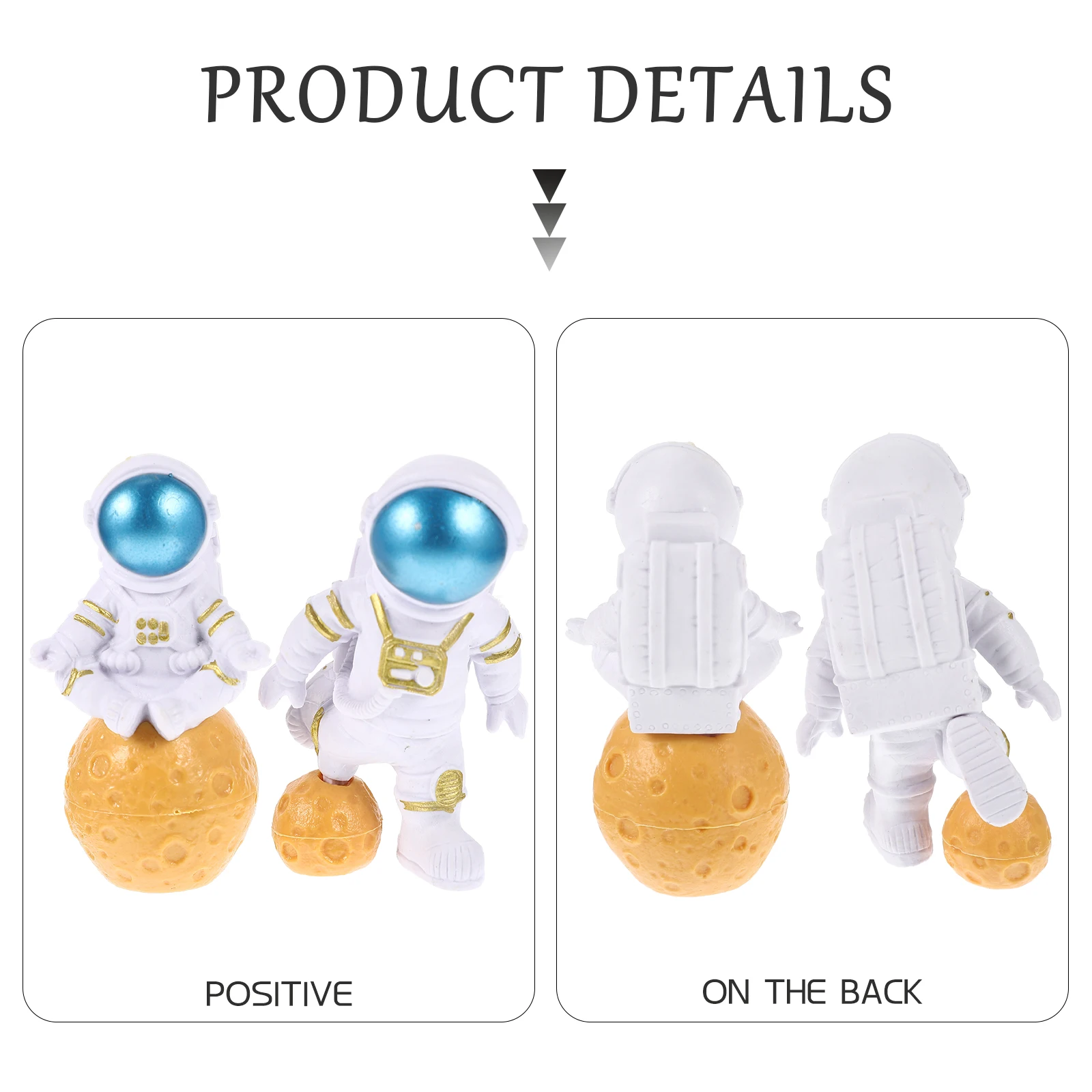 

1PC PVC Astronaut Aquarium Decor Fish Tank Spacemen Model Lightweight Realistic Fine Workmanship Pet Supplies For Tank