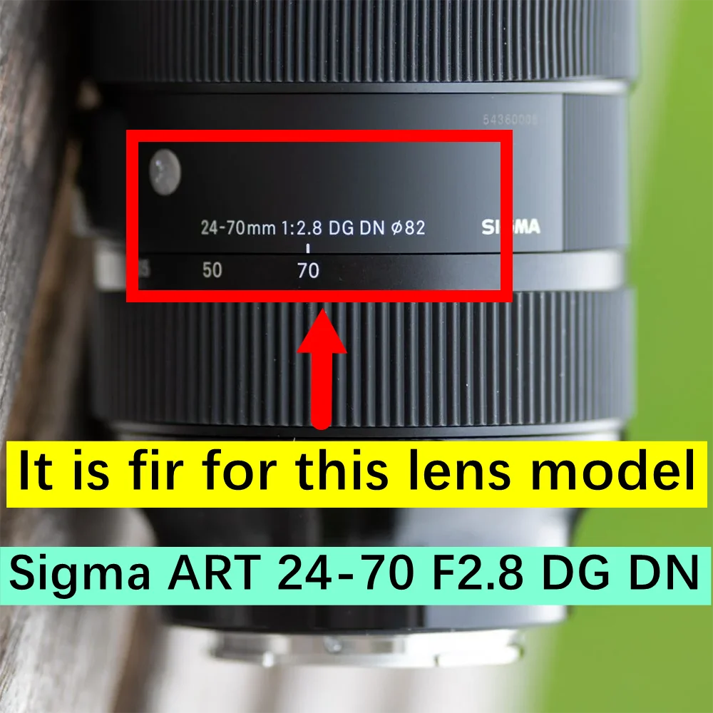نسخة جديدة ل سيجما الفن 24-70 مللي متر F2.8 DG DN عدسة التكبير/التركيز المطاط غطاء مقبض حلقة ART 24-70 2.8 F/2.8 DGDN استبدال جزء