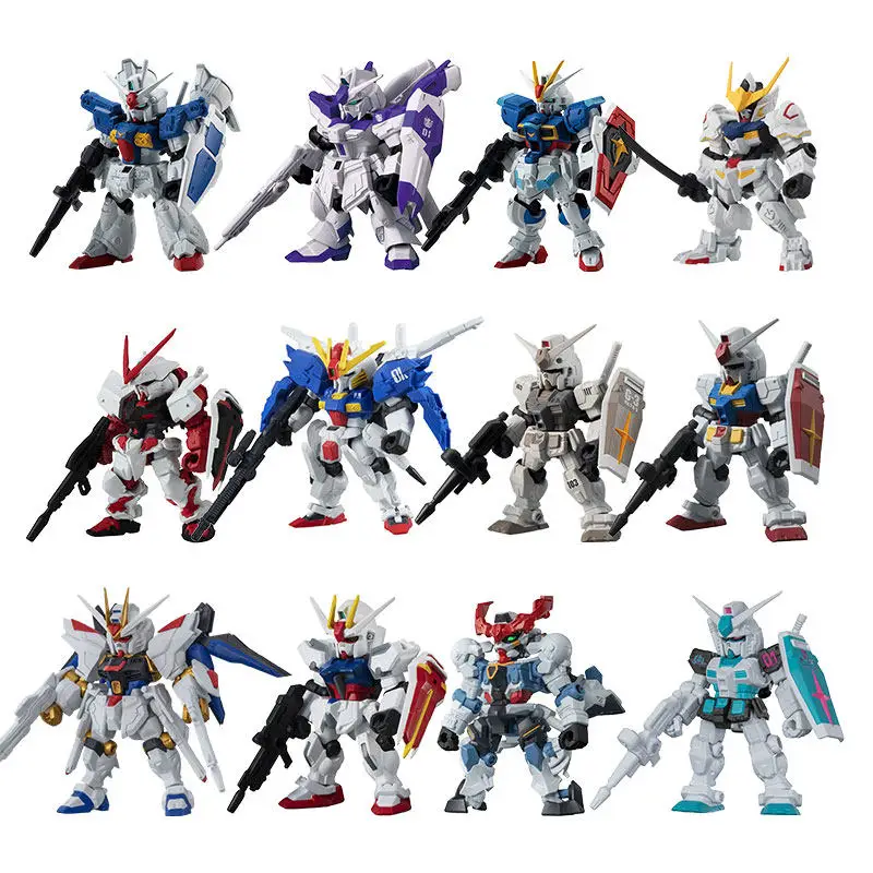 

Bandai Mse Gundam Assembly Model Full Series Rx 78 Strike Hi Nu Wing Astray Zz Barbatos Collectible For Adult Hobby Collectors