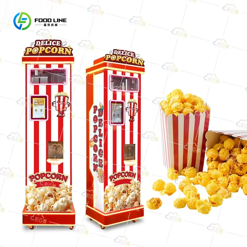 

Coin Operated Popcorn Vending Machine Manufacturers Credit Card Popcorn Machine Supplier