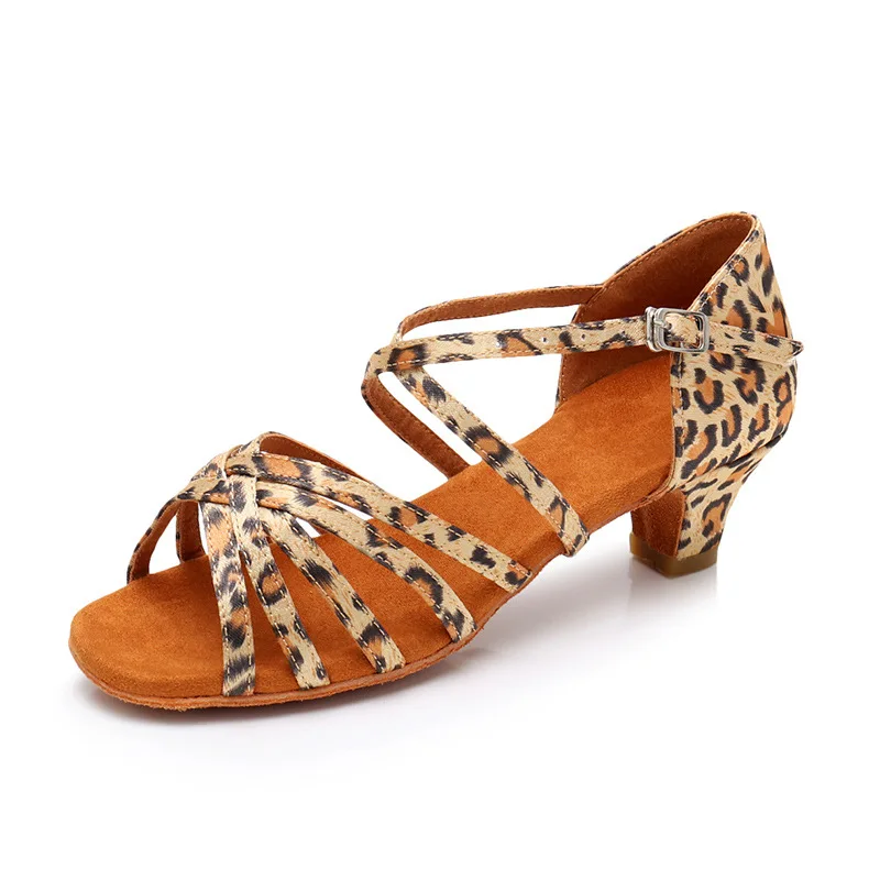 Sapatos de Dança Latina Femininos Salão Baile - usage example