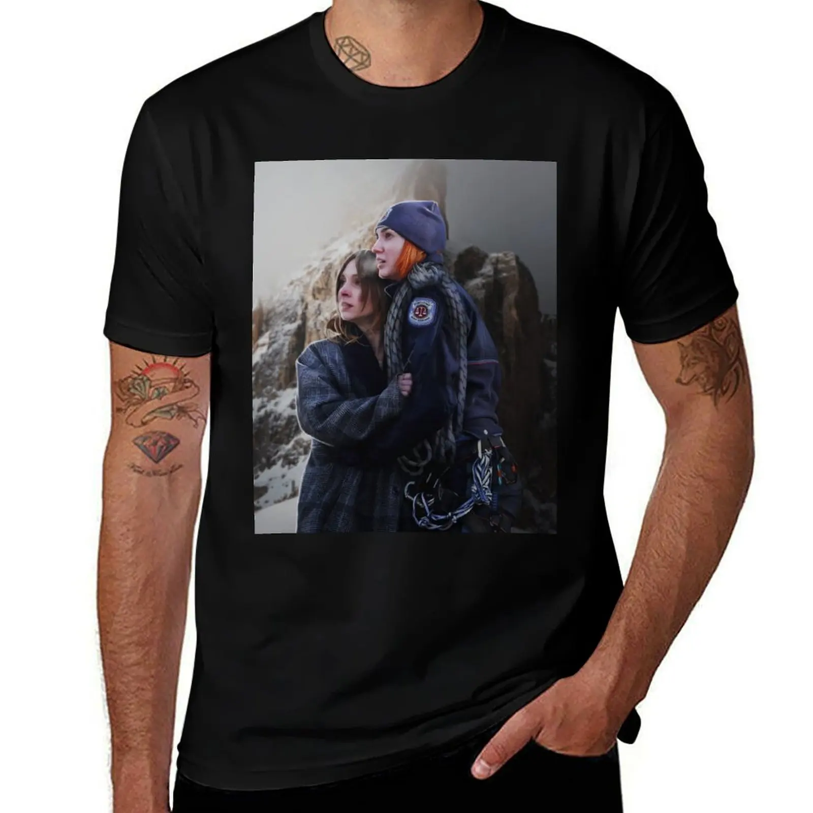 Wayhaught Mountain Rescue - Wynonna Earp Season 3 T-Shirt Simple Trendy Casual T-Shirt
