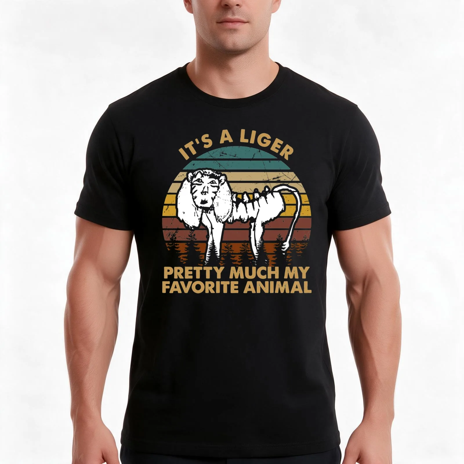 napoleon art dynamite its a liger pretty much my favorite T-Shirt Summer Casual Cotton Tee Oversized Streetwear Tops