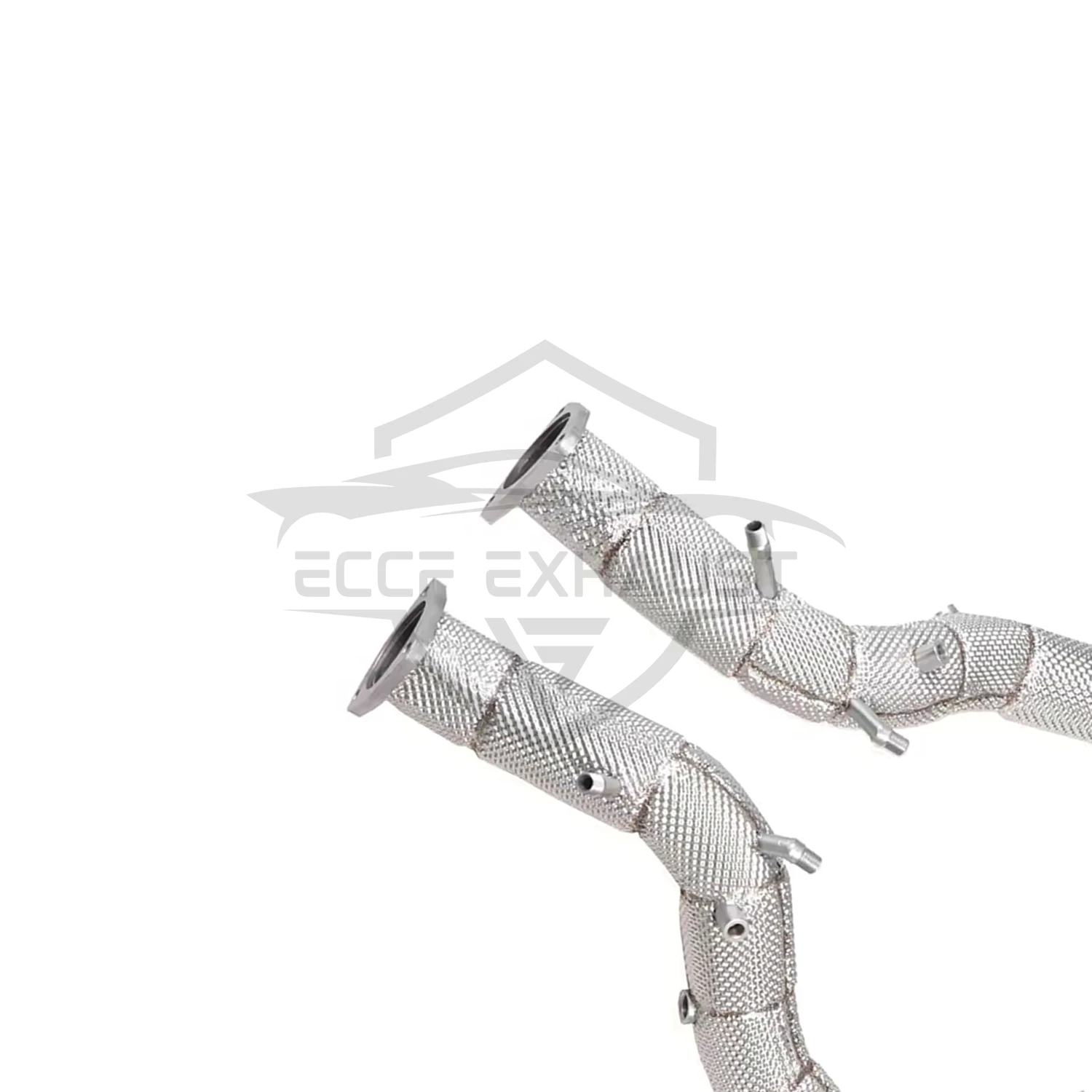 Sport Downpipe Met Hitteschild Voor Porsche 718 GT4 RS 4.0L Agressieve Uitlaat Geluid High Flow Prestaties Upgrade