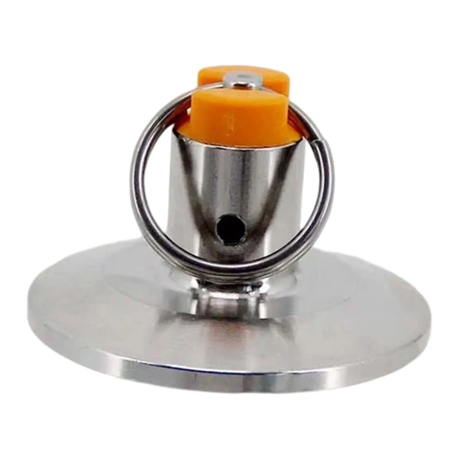Homebrew Keg Brewing Stainless Steel Clamp Cap with Pull Ring PRV Fitting Accessory for Beer Makers