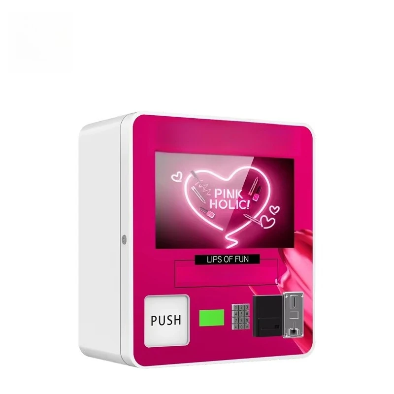 Custom Touch Screen Tabletop Vending Machine Beauty Nails Cosmetics Eyelash Perfume Lash Vending Machine With Card Reader