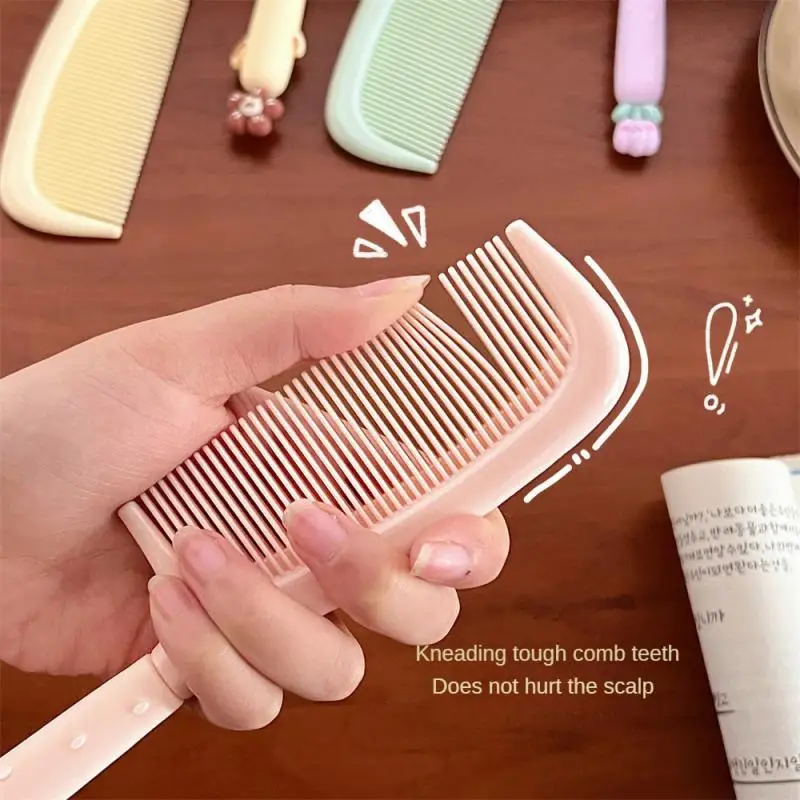 Plastic Comb Functional Portable Mini Portable New Style Simple Styling Lovely Hair Accessories Fashion Hairbrush Hair Care