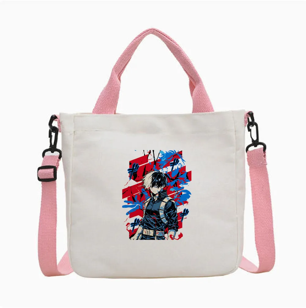 Bolsa de tela de My Hero Academia, bolsa de compras, bolsas de tela personalizables, bolsa de tela para mujer.