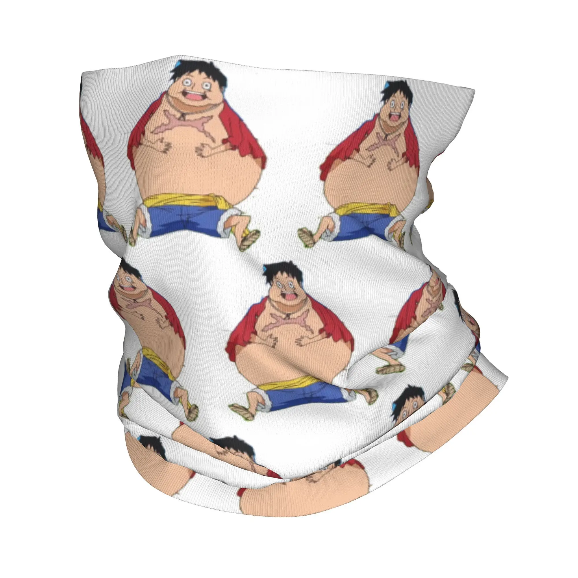 

Fat Luffy Bandana Neck Gaiter Printed Magic Scarf Warm Cycling Scarf Outdoor Sports For Men Women Adult Winter