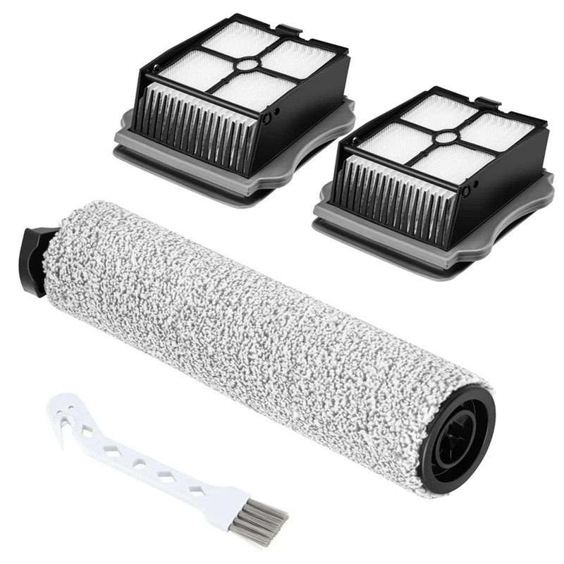 Replace HEPA Filter Brush Roller For Tineco Ifloor 3 And Ifloor One S3 Cordless Wet And Dry Vacuum Cleaner