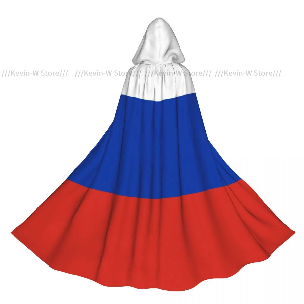 

Adult Cloak Cape Hooded Russia Flag Medieval Costume Witch Wicca Vampire Elf Purim Carnival Party