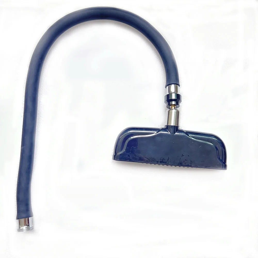 Accesorios directos de fábrica para cama de Spa con cabezal de agua para vaporizador de pelo, equipo de salón de belleza de Color de lavabo negro