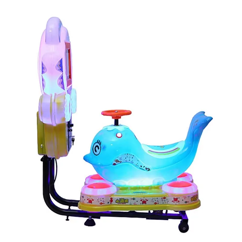 Kiddy Coin Operated MP5 Screen Rocking Car Children'S Kiddie Swing Rides Game Machine