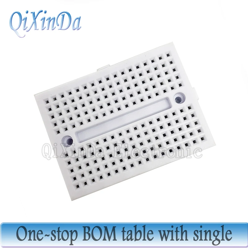 SYB-170 Mini Solderless Prototype Experiment Test Breadboard 170 Tie-points 35*47*8.5mm for arduino diy kit